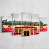 Angel Stadium, Stadium Canvas, Sport Art, Large Canvas, Multi Panels, Canvas Prints Wall Art Decor
