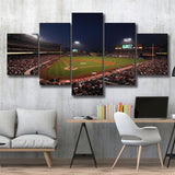 Angel Stadium in Los Angeles, Stadium Canvas, Sport Art, Large Canvas,V1 Multi Panels, Canvas Prints Wall Art Decor