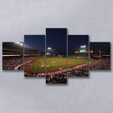 Angel Stadium in Los Angeles, Stadium Canvas, Sport Art, Large Canvas,V1 Multi Panels, Canvas Prints Wall Art Decor