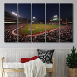 Angel Stadium in Los Angeles, Stadium Canvas, Sport Art, Gift for him,100 Multi Panels B, Canvas Prints Wall Art Decor