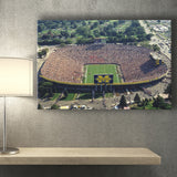 Ann Arbor Michigan, Stadium Canvas, Sport Art, Gift for him, Fan Gift, Canvas Prints Wall Art Decor