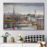 Annapolis Cityscape Maryland Canvas Prints Wall Art Decor - Paiting Canvas, Art Prints, Wall Decor, For Sale