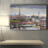 Annapolis Cityscape Maryland Canvas Prints Wall Art Decor - Paiting Canvas, Art Prints, Wall Decor, For Sale