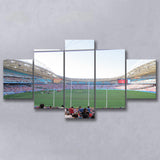 Anz Stadium Essendon, Stadium Canvas, Sport Art, Large Canvas, Multi Panels, Canvas Prints Wall Art Decor