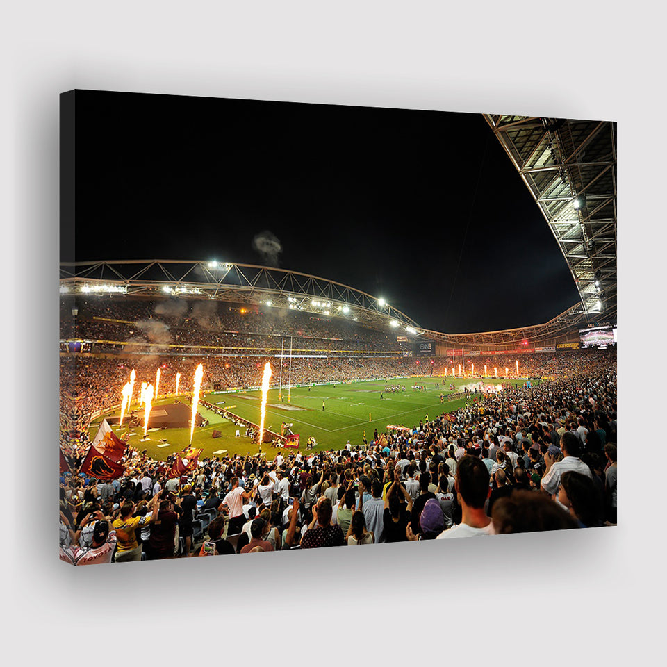 Anz Stadium Grand Final, Stadium Canvas, Sport Art, Gift for him, Fan Gift, Canvas Prints Wall Art Decor