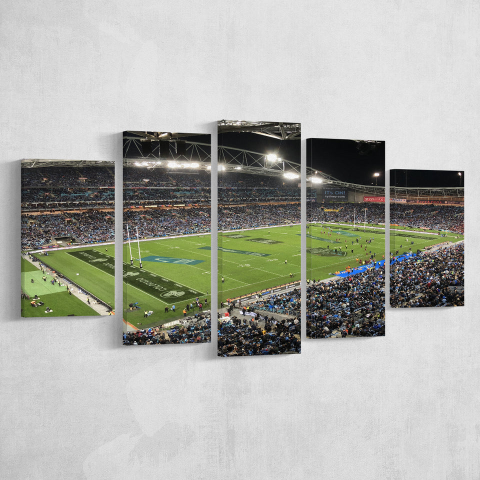 Anz Stadium, Stadium Canvas, Sport Art, Large Canvas, Multi Panels, Canvas Prints Wall Art Decor