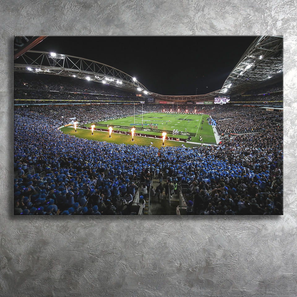 Anz Stadium at Sydney Olympic Park, Stadium Canvas, Sport Art, Gift for him, Fan Gift, Canvas Prints Wall Art Decor