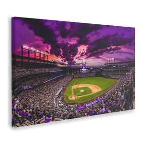 April Leibrock Baseball Stadiums Canvas Wall Art - Canvas Prints, Prints for Sale, Canvas Painting, Canvas on Sale