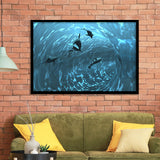 Aquarium Framed Art Prints Wall Art Decor - Painting Prints, Framed Picture