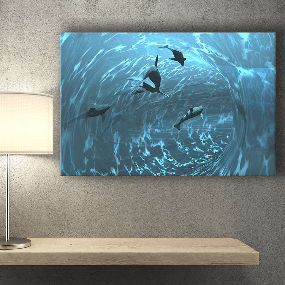 Aquarium Canvas Prints Wall Art - Painting Canvas, Art Prints, Wall Decor