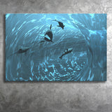 Aquarium Canvas Prints Wall Art - Painting Canvas, Art Prints, Wall Decor