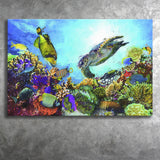 Aquarium Decor for House Underwater Life Canvas Prints Wall Art Decor - Paiting Canvas, Art Prints, Wall Decor, For Sale