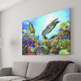 Aquarium Decor for House Underwater Life Canvas Prints Wall Art Decor - Paiting Canvas, Art Prints, Wall Decor, For Sale