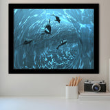 Aquarium Framed Art Prints Wall Art Decor - Painting Prints, Framed Picture