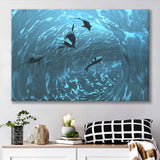 Aquarium Canvas Prints Wall Art - Painting Canvas, Art Prints, Wall Decor