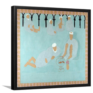 Arab Coffee House By Henri MatisseArt Print,Canvas Art,Frame Art,Plexiglass Cover