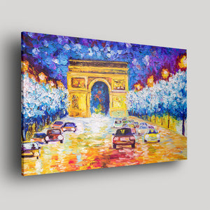 Arc De Triomphe Paris Acrylic Print - Art Prints, Acrylic Wall Art, Wall Decor, Home Decor