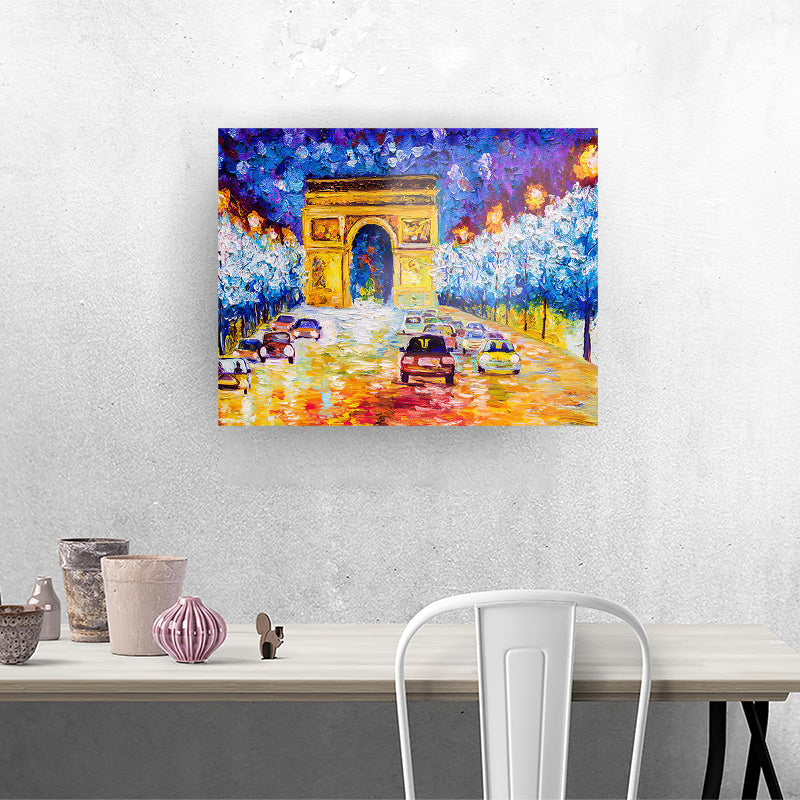 Canvas Wall Art - store Picture - Arc de Triomphe - Paris