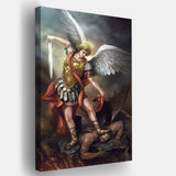 Archangel Michael Archives Catholics Online Canvas Wall Art - Canvas Prints, Prints For Sale, Painting Canvas