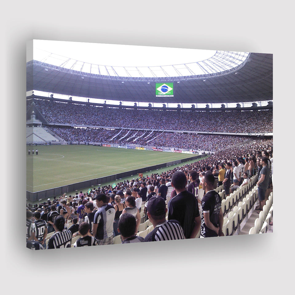 Arena Castelão in Brazil, Stadium Canvas, Sport Art, Gift for him, Fan Gift, Canvas Prints Wall Art Decor