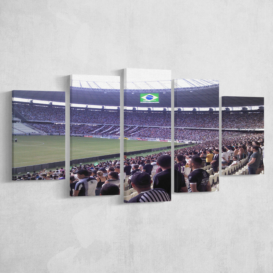 Arena Castel? in Brazil, Stadium Canvas, Sport Art, Large Canvas, Multi Panels, Canvas Prints Wall Art Decor