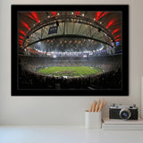Arena Castelão in Fortaleza, Stadium Canvas, Sport Art, Gift for him, Framed Art Prints Wall Art Decor, Framed Picture