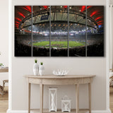 Arena Castelão in Fortaleza, Stadium Canvas, Sport Art, Gift for him, Multi Panels B, Canvas Prints Wall Art Decor