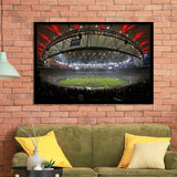 Arena Castelão in Fortaleza, Stadium Canvas, Sport Art, Gift for him, Framed Art Prints Wall Art Decor, Framed Picture