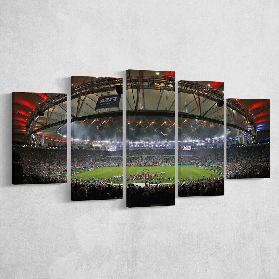 Arena Castel? in Fortaleza, Stadium Canvas, Sport Art, Large Canvas, Multi Panels, Canvas Prints Wall Art Decor