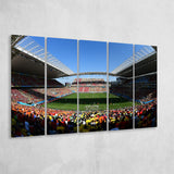 Arena Corinthians Copa, Stadium Canvas, Sport Art, Gift for him, Multi Panels B, Canvas Prints Wall Art Decor