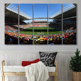 Arena Corinthians Copa, Stadium Canvas, Sport Art, Gift for him, Multi Panels B, Canvas Prints Wall Art Decor