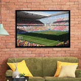 Arena Corinthians De Sao Paulo, Stadium Canvas, Sport Art, Gift for him, Framed Art Prints Wall Art Decor, Framed Picture