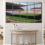 Arena Corinthians De Sao Paulo, Stadium Canvas, Sport Art, Gift for him, Multi Panels B, Canvas Prints Wall Art Decor