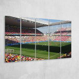 Arena Corinthians De Sao Paulo, Stadium Canvas, Sport Art, Gift for him, Multi Panels B, Canvas Prints Wall Art Decor
