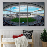 Arena Corinthians, Stadium Canvas, Sport Art, Gift for him, Multi Panels B, Canvas Prints Wall Art Decor
