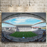 Arena Corinthians, Stadium Canvas, Sport Art, Gift for him, Fan Gift, Canvas Prints Wall Art Decor