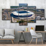 Arena Do Gremio Aerial View, Stadium Canvas, Sport Art, Large Canvas, Multi Panels, Canvas Prints Wall Art Decor