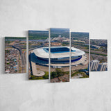 Arena Do Gremio Aerial View, Stadium Canvas, Sport Art, Large Canvas, Multi Panels, Canvas Prints Wall Art Decor