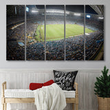Arena Do Gremio Bleachers View, Stadium Canvas, Sport Art, Gift for him, Multi Panels B, Canvas Prints Wall Art Decor