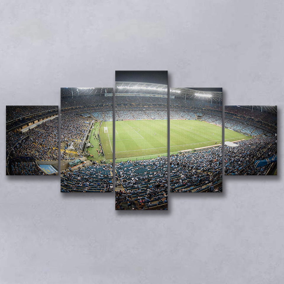 Arena Do Gremio Bleachers View, Stadium Canvas, Sport Art, Large Canvas, Multi Panels, Canvas Prints Wall Art Decor