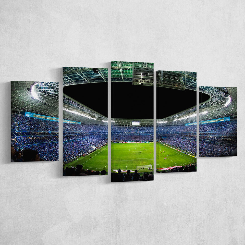 Arena Do Gremio, Stadium Canvas, Sport Art, Large Canvas, Multi Panels, Canvas Prints Wall Art Decor