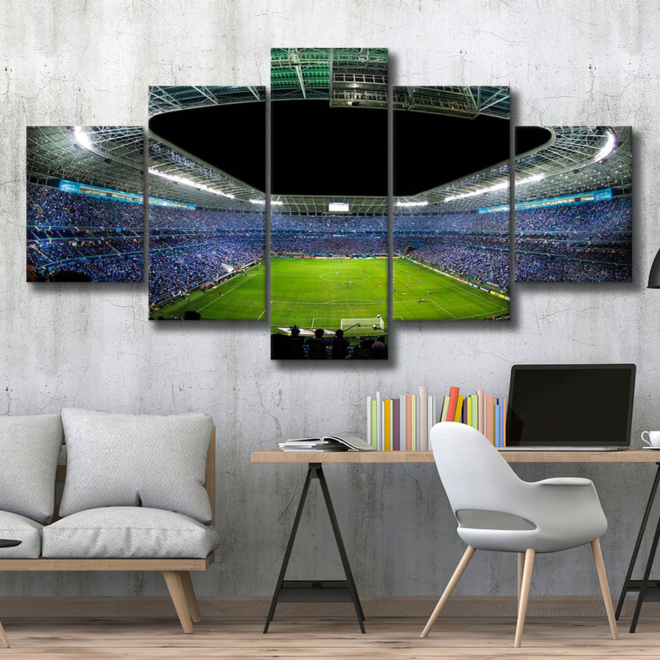 Arena Do Gremio, Stadium Canvas, Sport Art, Large Canvas, Multi Panels, Canvas Prints Wall Art Decor