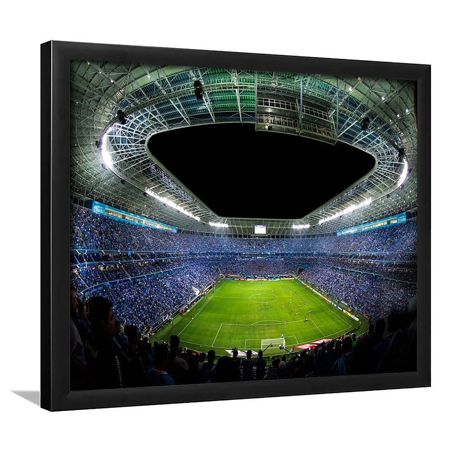 Arena Do Gremio, Stadium Canvas, Sport Art, Gift for him, Framed Art Prints Wall Art Decor, Framed Picture