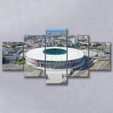 Arena Fonte Nova, Stadium Canvas, Sport Art, Large Canvas, Multi Panels, Canvas Prints Wall Art Decor