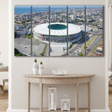 Arena Fonte Nova, Stadium Canvas, Sport Art, Gift for him, Multi Panels B, Canvas Prints Wall Art Decor