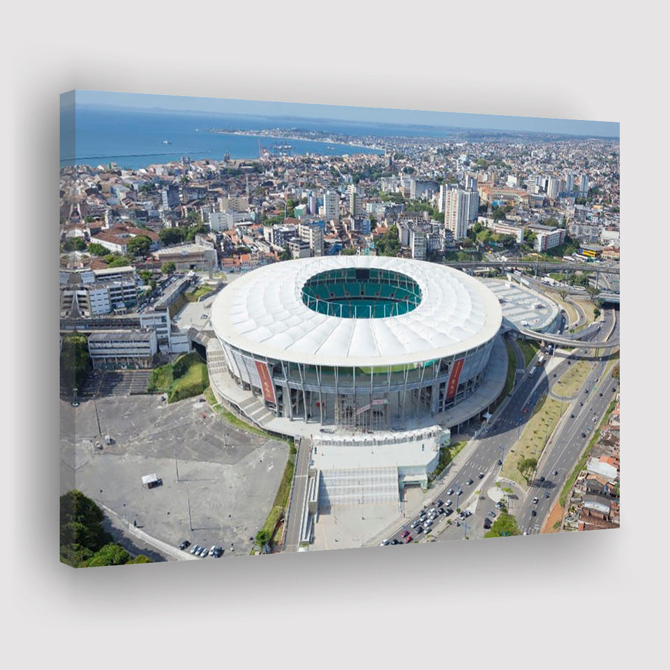 Arena Fonte Nova, Stadium Canvas, Sport Art, Gift for him, Fan Gift, Canvas Prints Wall Art Decor