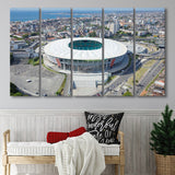 Arena Fonte Nova, Stadium Canvas, Sport Art, Gift for him, Multi Panels B, Canvas Prints Wall Art Decor
