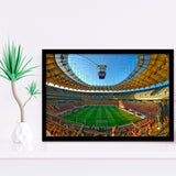 Arena Nationala Wall Art Steaua Bucuresti Stadium Art Prints,Sport Stadium Art Prints, Fan Gift, Wall Decor