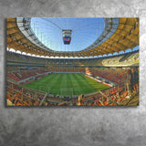 Arena Nationala Wall Art Steaua Bucuresti Stadium Canvas Prints,Sport Stadium Art Prints, Fan Gift, Wall Decor