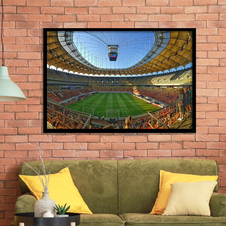 Arena Nationala Wall Art Steaua Bucuresti Stadium Art Prints,Sport Stadium Art Prints, Fan Gift, Wall Decor